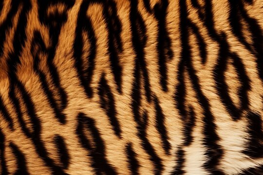 eline Elegance: Tiger Stripes Creating a Stylish Animal Background