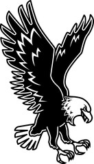 eagle tattoo vector Ink Flight: Elegant Black Eagle Vector.Dark Aviator: Eagle Tattoo in Vector Form.Bold Plumage: Black Eagle Tattoo Illustration.Eagle's Embrace: Vector Art for Tattooing