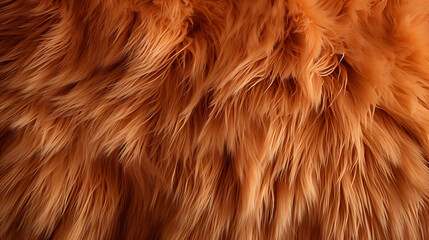 Bear or rabbit fluffy soft fur skin seamless pattern and texture background