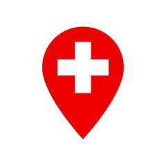 Medical location icon