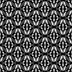 Fototapeta premium Seamless surface pattern design with modern ornament. Grill background. Grid image. Embroidery wallpaper. Ethnic motif. Digital paper for web designing, textile print, page fill. Vector illustration.