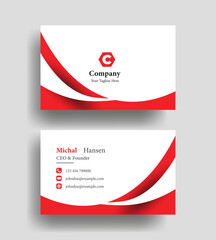 vector elegant golden  Professional modern simple unique blue minimalist creative business card design