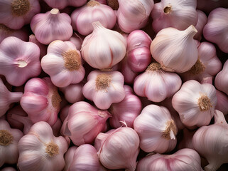Fresh background healthy organic cooking nature ingredient food garlic market vegetable vegetarian white