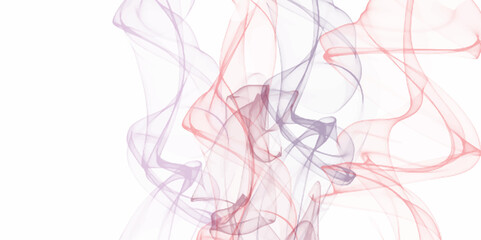 Abstract smoke background. Abstract colorful smoke on white background. colored Smoke On Abstract Background