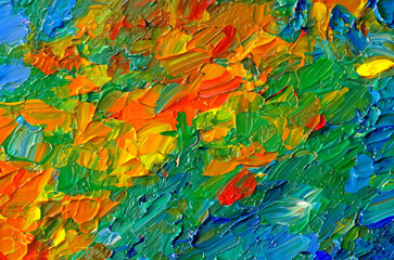 Abstract acrylic painted background featuring colors, colorful, and paint