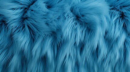Obraz premium Blue fur background.