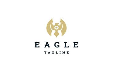 Eagle logo icon design template
