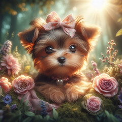 yorkshire terrier puppy