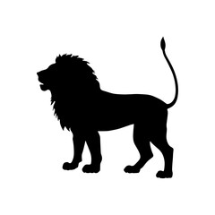 Lion silhouette Vector