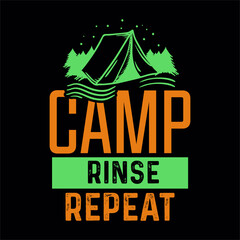 CAMP RINSE REPEAT svg