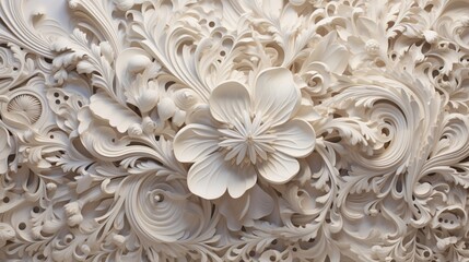 a visually stimulating and aesthetically pleasing composition against a clean white surface, inviting viewers to appreciate the beauty of intricate craftsmanship.