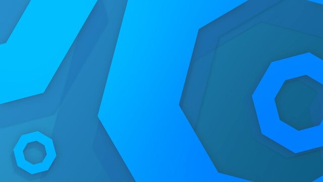 Animated Octagon Shape Gradient Background (Loopable)