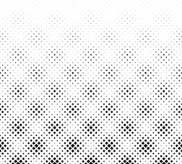 Geometric pattern.Seamless in one direction.Halftone optical effect.Average fade out