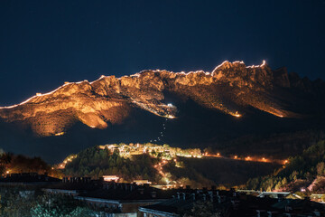 Simatai Great Wall view from Gubeikou water town