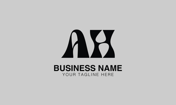 AH A ah initial logo | initial based abstract modern minimal creative logo, vector template image. luxury logotype logo, real estate homie logo. typography logo. initials logo