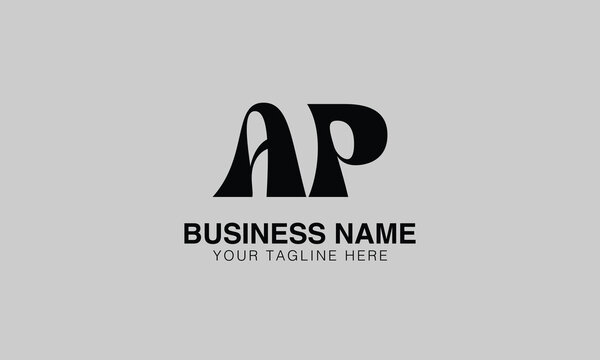 AP A ap initial logo | initial based abstract modern minimal creative logo, vector template image. luxury logotype logo, real estate homie logo. typography logo. initials logo