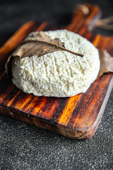 French cheese fresh soft cheese creamy taste fruit delicious eating cooking appetizer meal food snack on the table copy space food background 