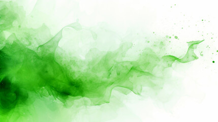 Fototapeta na wymiar abstract watercolor background gradient in green