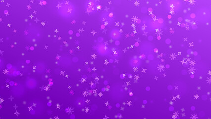 beautiful purple colour illustration for Christmas and winter holidays.