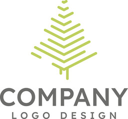 eco tech building solution logo design