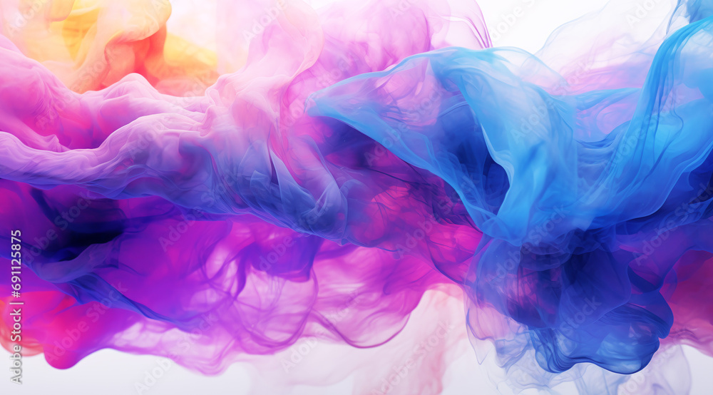 Aufkleber smooth gradient background for web development,generated by ai
