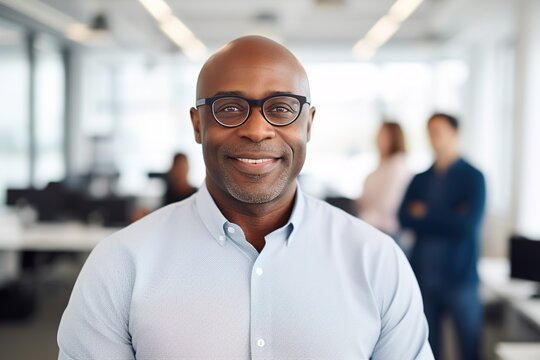 business businessman office mature meeting man portrait group teamwork success team coworker together diversity black executive