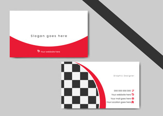Creative and modern business card template