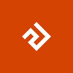 Modern geometric logo, Abstract business logo design