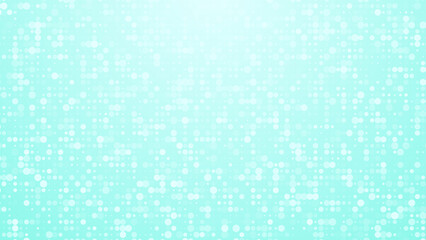 Dots halftone white blue and green color pattern gradient texture background.