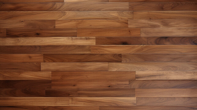 Seamless wood texture background. Tileable rustic redwood hardwood floor planks illustration render created with Generative Ai