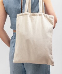 Eco-friendly tote bag, ecological totebag, linen cotton shopper