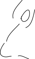 Menschen figuren (beim springen)