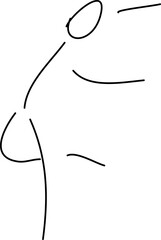 Menschen figuren (Tanzen)