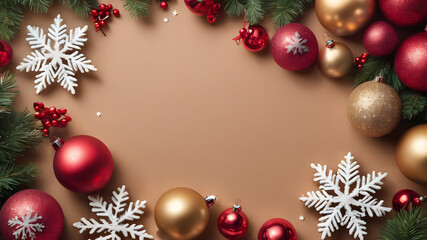 christmas tree and decorations