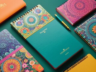 Get Creative and Stay Organized with Charming Stationery Essentials. AI Generated.