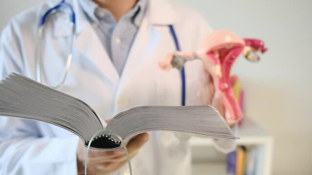 A thought-provoking scene unfolds as a conscientious Latino or Afro-American doctor reads a Bible with deep contemplation. Explore the intersection of Christian physicians, science, and religion.