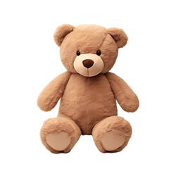 Obraz premium Teddy bear isolated on transparent background
