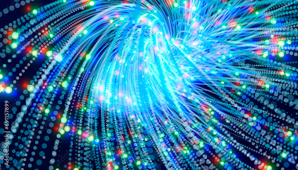 Poster abstract festive background simulating fireworks