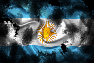 Argentinian flag - obrazy, fototapety, plakaty