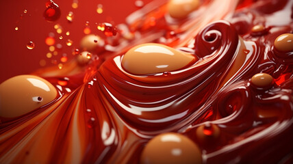 gradien abstract background red and caramel colour