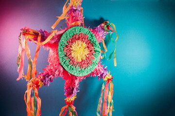 Mexican pinata used in posadas posadas at Christmas and birthdays