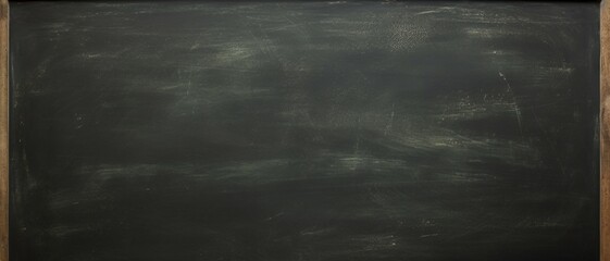 Classic Classroom Chalkboard texture background,a chalkboard texture reminiscent of a classic classroom board, can be used for printed materials like brochures, flyers, business cards.	 - obrazy, fototapety, plakaty