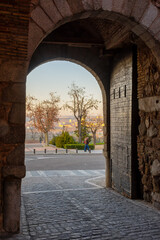 Fototapeta premium Paseando por el casco histórico de Toledo, España
