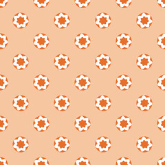 Floral botanical mandala texture pattern. Seamless pattern can be used for wallpaper, pattern fills, web page background, surface textures.