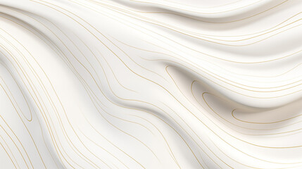 Obraz premium an image of white wavy fabric