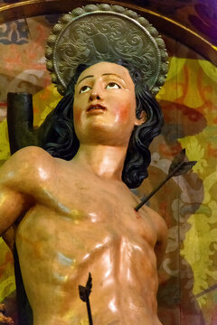 Imagen de San Esteban en la Ermita de la Virgen de la Estrella en Toledo, Espa&ntilde;a