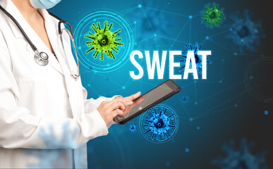 doctor prescribes a prescription concept concept