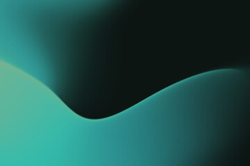 turquoise gradient background. web banner design. dynamic background with degrade effect in green