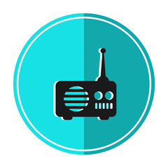Obraz premium radio icon