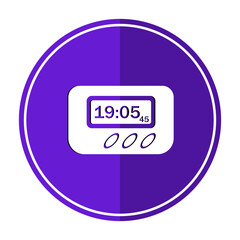 digital clock icon
